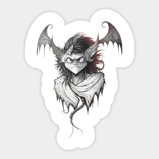 Mystical fantasy character. Sticker